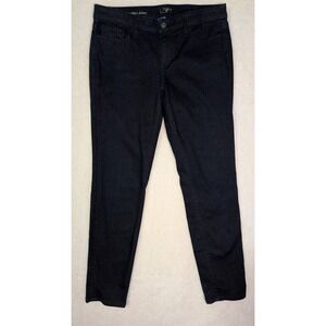 Ann Taylor LOFT women's size 29/3 modern skinny fit dark cotton blend patterened